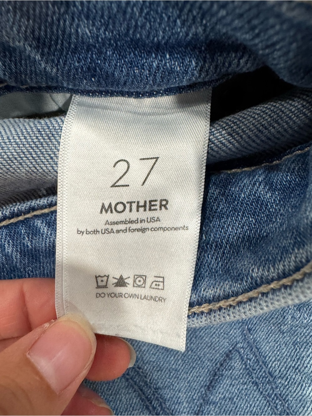 MOTHER The Insider Crop Step Fray Jeans - Picture 3 of 5